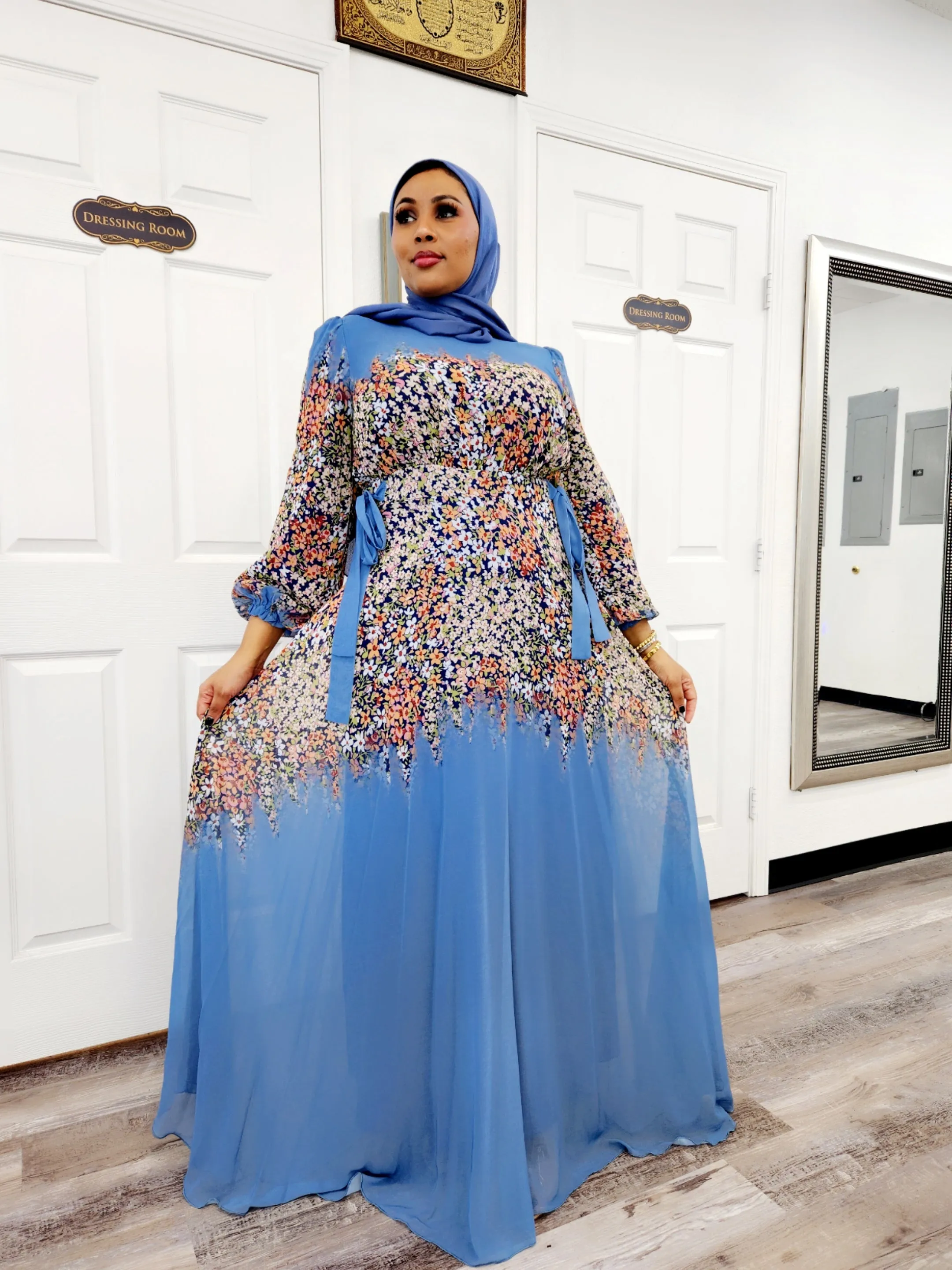 Zoya floral dress